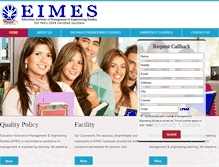 Tablet Screenshot of eimes.in